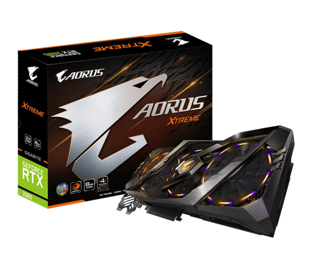 Gigabyte GeForce RTX 2080 AORUS XTREME 8GB GDDR6 - 458975 - zdjęcie
